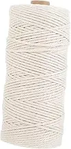 COHEALI 1 Roll Sausage Casing Rope Cotton Binding Twine for Meat Packaging for Sausage Ham Beef Durable Cooking String for Kitchen Home Restaurant Use