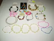 Bulk Lot 19 Assorted Bracelets - Lot M14