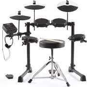 Alesis Drums Debut Kit – Kids Electric Drum Kit with 4 Quiet Mesh Electronic Dru