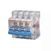 Antiflaming Transparency DZ47 10A 16A 20A 25A 32A 40A 50A 63A C45 House MCB with Indication Mini Circuit Breaker 1p 2p 3p 4p