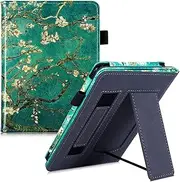 Case for Kindle Paperwhite (All Versions, Including 10th Generation, 2018) - Smart Protective Cover with Hand Strap,Foldable Stand,Magnetic Closure,Auto Sleep,Wake