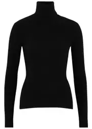 Canada Goose Georgian Roll-neck Wool Jumper - Black - L (UK14 / L) L (UK14 / L)