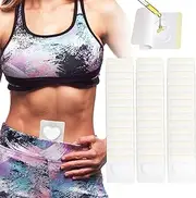 108pcs Castor Oil Patches for Belly Button, Castor Oil Pack Wrap for Belly Button, Self Adhesive Disposable Patch Cover