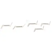 White Gold Filled Small & Medium Ring Guards Adjust Jewelry Parts Kit 5Pcs