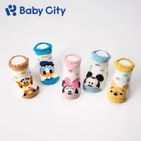 在飛比找ETMall東森購物網優惠-【Baby City 娃娃城】迪士尼造型嬰兒襪1雙入(5款)