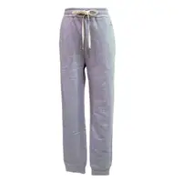 在飛比找momo購物網優惠-【MONCLER】女款 品牌LOGO 棉質長褲-灰色(L號)