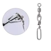 Snap Swivels Fishing Swivels 0.25/0.45/0.6g/pc Diving Fishing Connector