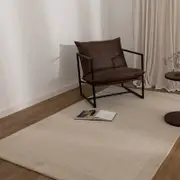 Brand Ventures Sedona Natural Border Wool Rug