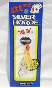 Silver Horde 1674020139 Ace Hi Fly “Kokanee” Glow Flame Spatter Back