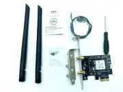 Desktop PCIe wifi Adapter Mediatek WIFI 6E 802.11AX Bluetooth 5.2 MT7922 AX2400