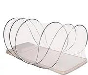 Portable Folding Mosquito Net - Foldable Mesh Travel Net | Portable Single Person Mosquito Net | Sleeping Net | Outdoor Sleep Net | Camping Net For 1 Perso