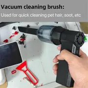 Vacumm Cleaner Nozzle Kit for X3 Violent Turbo Fan Cleaning Dust Home Car Cleaning Tool Parts As Shown