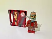 LEGO MARVEL Superheroes Star-Lord Minifigure Key Chain 851006 Rare