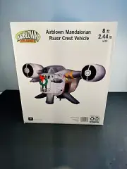 Star Wars Mandalorian Razor Crest Airblown Christmas Inflatable 8ft SHIP XMAS