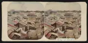 City of Canton panorama overlooking Treasury Street Old Photo