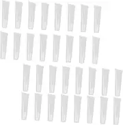 AUTSUPPL 60pcs Empty Tubes 10g Lip Gloss Containers Soft Odor Leakproof for Diy Makeup