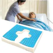 Premium Anti-decubitus Cushion - Bed Sore Relief With T-shaped Opening Triangular Slope Design