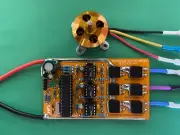 Brushless DC Motor Driver Kit. DIY 30A BLDC ESC 10-18V (3-4s)