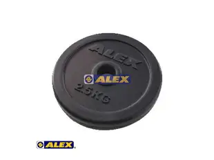 ALEX-A19 包膠槓片2.5Kg x 2片/ 1對