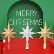Christmas Tree Star Topper Home Christmas Tree Top Star Ornament Christmas Decor