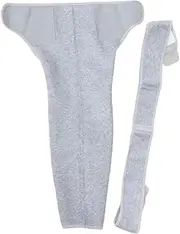 SUPVOX One-arm Shoulder Pad Winter Shoulder Strap Shoulder Compression Sleeve Women Shoulder Warp Shoulder Sling Medical Sling for Shoulder Sports Shoulder Guard Light Grey Spandex