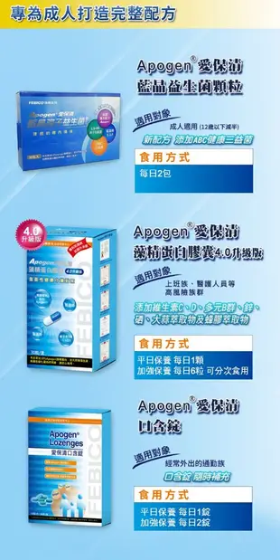 遠東生技 Apogen幼兒素(藻藍蛋白)80g/瓶 藻精蛋白 (7.6折)