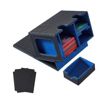 Card Deck Box Card Display with Dice Tray Deck Box Deck Box Holding 160+2877