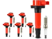 Ignition Coil Set with Spark Plugs fits Flex 2012-2017 36DBZY (for: Ford)