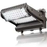 Dusk to Dawn100W Rotatable LED Wall Pack Light, 5000K 13000LM 400-600W HPS/HI...