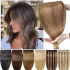 One Piece Real Thick Clip in Remy Human Hair Extensions Full Head Highlight Weft