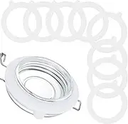 8pcs 3.75" Silicone Jar Gaskets Silicone Gasket, Rubber Seals for Glass Jars, Leak Proof Jar Seal Accessories, Suitable for Mason Jars Jar Lids