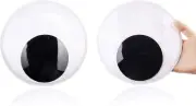 DIYASY 7.5 Inches Giant Googly Eyes, 2 Pcs Large Wiggle Eyes Inch 2 pcs
