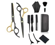 Hair Cutting Scissors Kit, Professional Barber Shears Set with Hair Scissors Thinning Shears