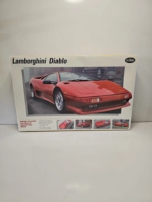 Testors Lamborghini Diablo 1:24 Car Model Kit #235 - UNASSEMBLED FACTORY SEALED