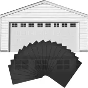 Magnetic Garage Door Window Glossy Magnetic Decorative Magnetic Garage Door6291