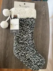 NWT Koolaburra by Ugg "Meira" Holiday Christmas Stocking, Dark Green