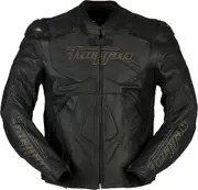 Furygan Ghost, leather jacket , color: Black/Brown , size: XXL