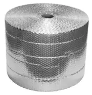 Foil Bubble Wrap Metalised Insulation Cushioning 500mm x 50m Temperature Control