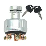 4186743 4186745 Ignition Switch with 2 Keys for Hitachi EX160WD EX200 Excavator Digger Ignition Swit Silver