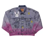 [doublet] Anime Hand-Painting Denim Jacket