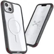 Ghostek iPhone 14 Plus Covert Series Crystal Clear Back Case With Magsafe Anti-Yellowing Smoke
