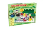 Snap Circuits Green Alternative Energy Electronics Exploration Kit Over 125 STEM Projects Full Color Project Manual 40 Parts STEM Educational Toys for Kids 8+