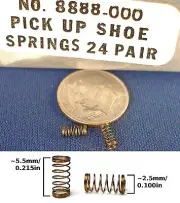 96PR. Aurora TALL HO Slot Car Pick Up Shoe Springs 8888