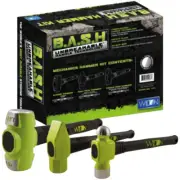 Wilton 9-11111 3-Piece Hi-Vis B.A.S.H® Mechanics Hammer Kit