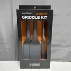 New Blackstone E-Series 3 Piece Tongs and Spatulas Griddle Tool Kit