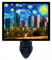 Vincent Van Gogh Decorative Photo Night Light, Phoenix Starry Night