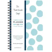 Kahootie Co. Kahootie Co It's That Kinda Day - Daily Planner 6" x 9" Teal Polka