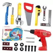 Kids Tool Set – 20 PCS Toddler Tool Set with Toy Drill, Pretend Play Kids