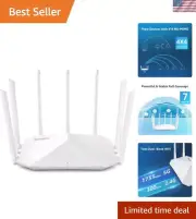 Gigabit WiFi Router, Dual Band Smart Wireless Router, AC2100 4x4 MU-MIMO & 7 ...