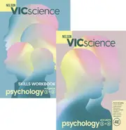 VicScience Psychology VCE 3&4 SB WB Value Pack with Nelson MindTap 15 Months